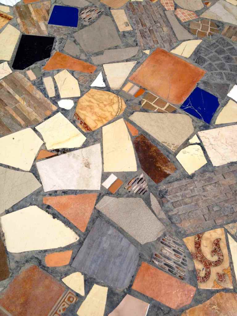 The driveway of Trinity Lodge, Port-au-Prince, Haiti.